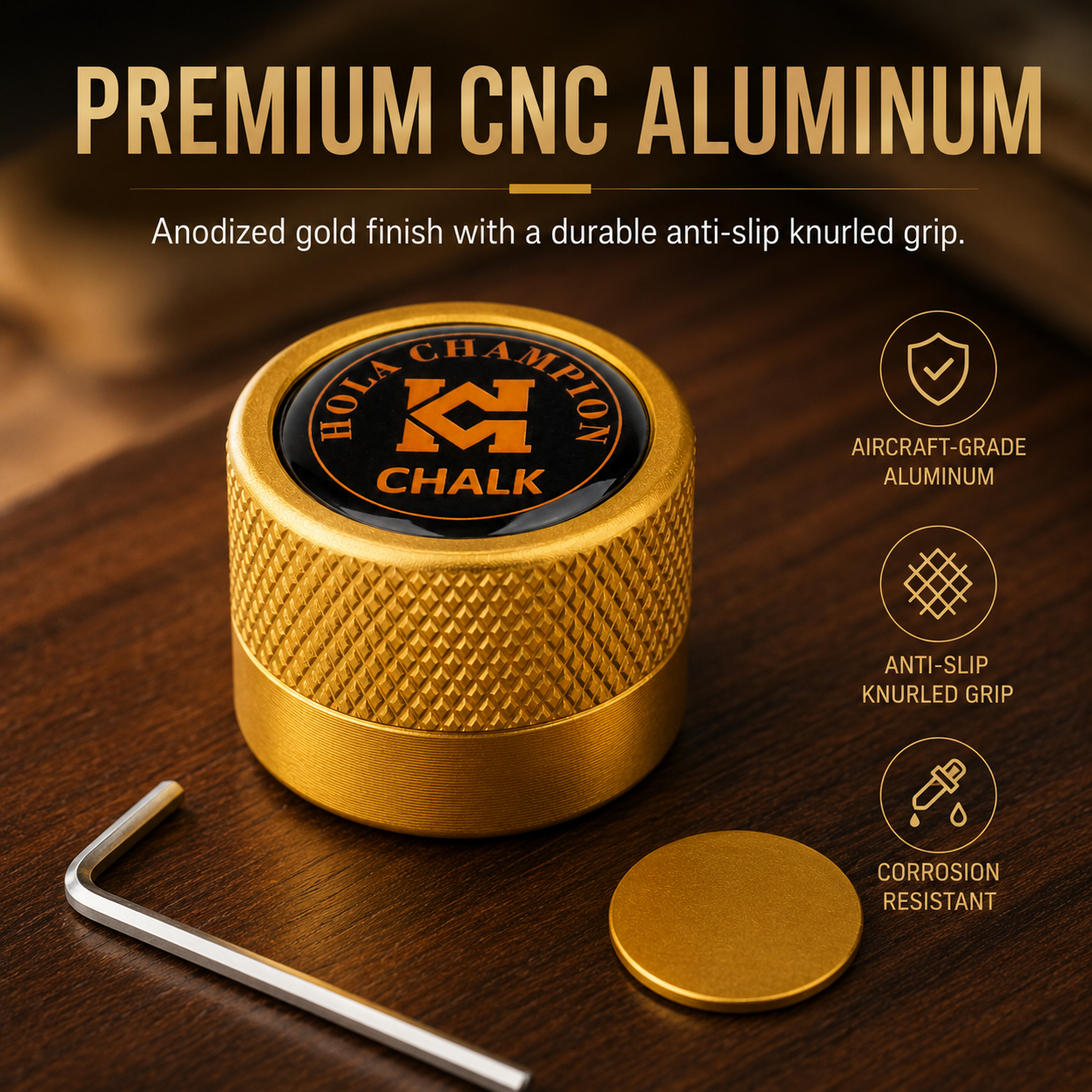 HOLACHAMPION Portable Billiard Chalk Storage Box