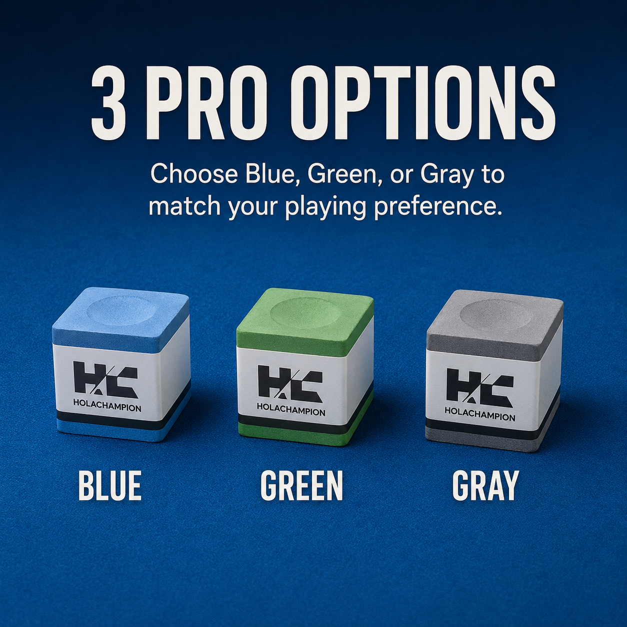HOLACHAMPION Professional Billiard Chalk